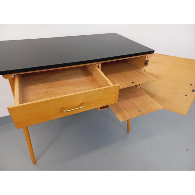 Vintage Baumann Wooden Desk, 1960s For Sale - Image 17 of 18