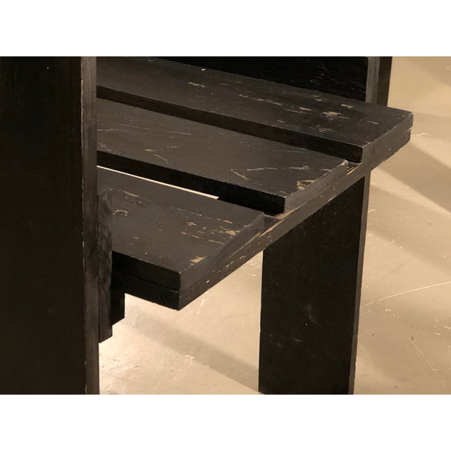 Postmodern Crate Chairs by Gerrit Rietveld, 1980s, Set of 4 For Sale - Image 14 of 17