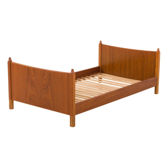 Vintage Danish Teak Children's Bed, 1960s For Sale