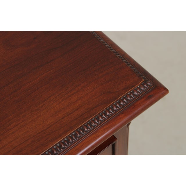 Brown Henkel Harris Model 116a Cherry 4 Drawer Chest For Sale - Image 8 of 14