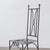 Black Late 20th Century French Neoclassical Iron Dining Chairs, Set of 6 For Sale - Image 8 of 15