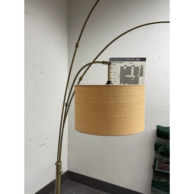 Adesso Imports Adesso Bowery Triple Arc Floor Lamp For Sale - Image 4 of 12