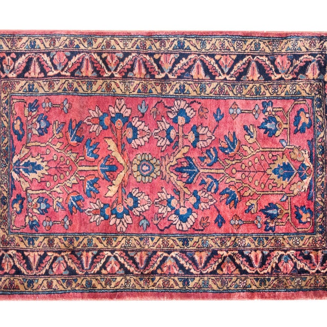 Early 20th Century Persian Lilihan Rug For Sale In Chicago - Image 6 of 15