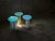 Isola Dichroic Satin Glass T Side Table by Brajak Vitberg For Sale - Image 10 of 13