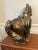 Large Chinese Horse Statue in Tang Dynasty Style, Bronze Painted Plaster Statue 1980s For Sale - Image 10 of 12