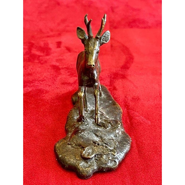Vienna Bronze of Deer For Sale - Image 4 of 7