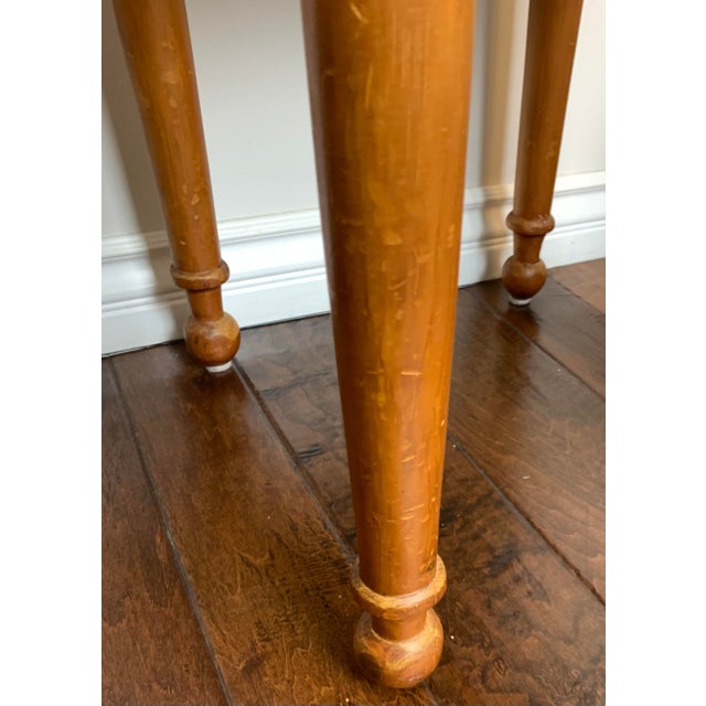 Late 19th Century Small Dropleaf Pine Side Table For Sale - Image 9 of 11