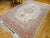 Textile Persian Tabriz Rug, Hand-Knotted Wool & Silk, Fine Floral Pattern, Ivory & Salmon, 7x10 For Sale - Image 7 of 17