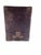 1990s Vintage MacKenzie Childs Pink & Gold Striped 4x4 Picture Frame Art Striped Frame For Sale - Image 5 of 5