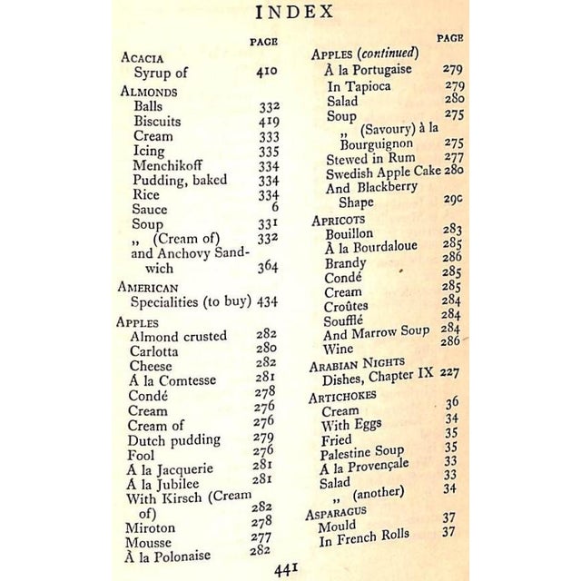 White "The Gentle Art of Cookery: With 750 Recipes" 1947 Leyel, Mrs. C. F. & Hartley, Miss Olga For Sale - Image 8 of 8
