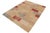 Abstract Boho Chic Gabbeh Tan/Beige Wool Rug - 9'0'' X 11'0'' For Sale - Image 3 of 10