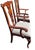 1990s 2 Pennsylvania House Cherry Dining Room Armchairs Chippendale Sheild Back For Sale - Image 5 of 14