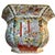 Chinese Rose Famille Vintage Cache Pot Jardinière Planter With Saucer For Sale - Image 6 of 17