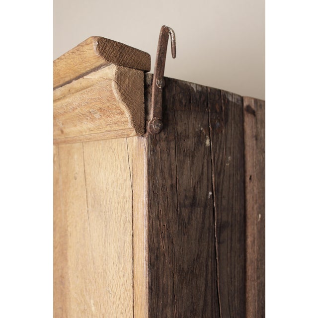 Antique Cabinet on Steel Stand, 1760 For Sale - Image 10 of 14
