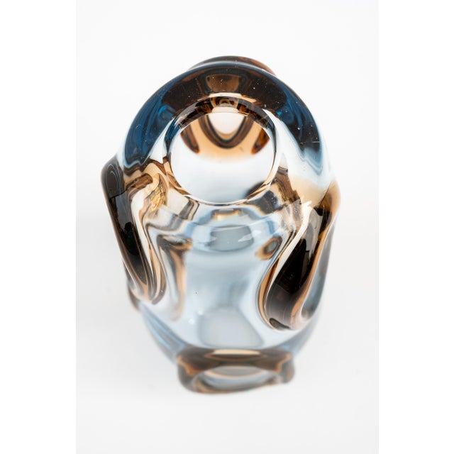 Artistic Murano Glass Vase, 1950 For Sale - Image 8 of 9