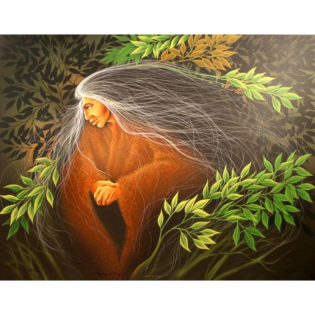"Spring Matrix" by Frank Howell Original Limited Edition Serigraph on Paper This piece is hand signed, numbered, titled by...