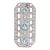 1920s French Art Deco 6.00 Carat Aquamarine Diamond Platinum Brooch For Sale