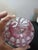 Glass 1980s Gorgeous Signed Adam Jablonski Poland Pink Swirl Large Paperweight For Sale - Image 7 of 7