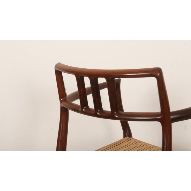 1960s Danish Armchair in Hardwood by Niels Otto Møller For Sale - Image 5 of 16