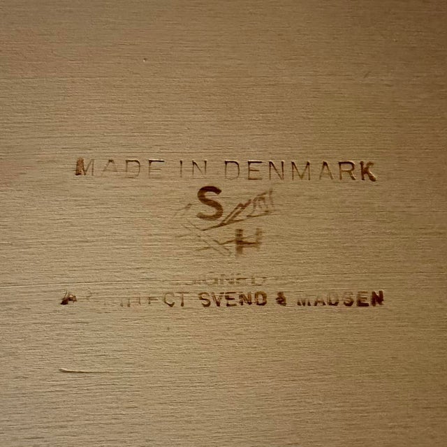 Svend A. Madsen Curved Danish Teak Desk For Sale - Image 12 of 16