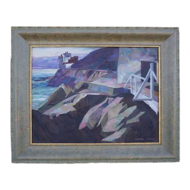 Walter Samuel Sutter - North Coast - Oil on Canvas 1920s For Sale
