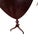 1990s Bombay Company Mahogany Flip Top Side Table Pedestal Stand Queen Ann Heart Shape For Sale - Image 10 of 14
