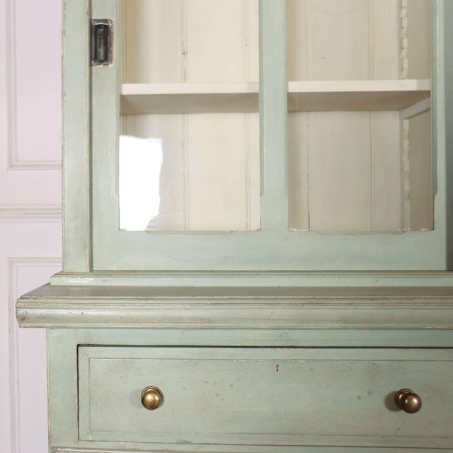 Large 19th Century Painted Kitchen Dresser For Sale - Image 6 of 12