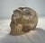 1940s Hand Carved Rock Crystal Hard Stone Skeleton Skull Sculpture Statue For Sale - Image 4 of 12