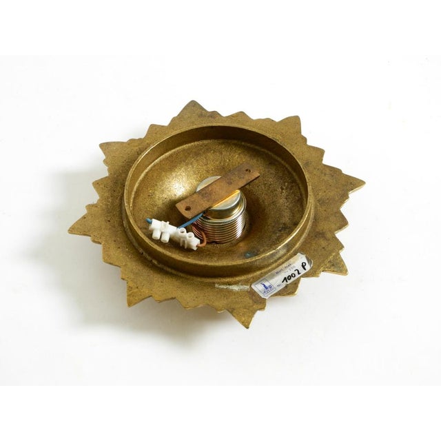 Space Age Star Ceiling Lamps in Bronze, 1960s For Sale - Image 13 of 16