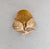 Vintage Signed Napier Goldtone Yellow Peach Brooch For Sale - Image 9 of 9