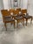 Farstrup Set of 6 Danish Modern Beech Dining Chairs – 1960s – Cabriole Legs For Sale - Image 4 of 18