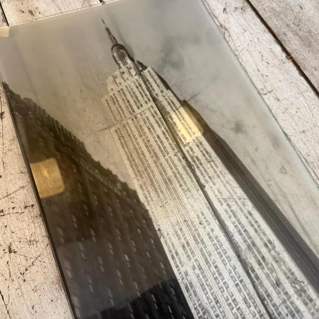 A Rare 1990s Pop Art Glass Tray New York Designed by Andy Warhol for Rosenthal For Sale - Image 12 of 14