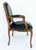 Vintage Italian Chateau d'Ax Leather Armchairs With Brass Nailhead Details, Pair For Sale - Image 4 of 12