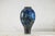 Studio Ceramic Vase with Cobalt Blue Glaze and Tapered Foot For Sale - Image 4 of 12
