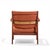 Jens Risom Mid Century Walnut Lounge Chairs - Pair For Sale - Image 9 of 13