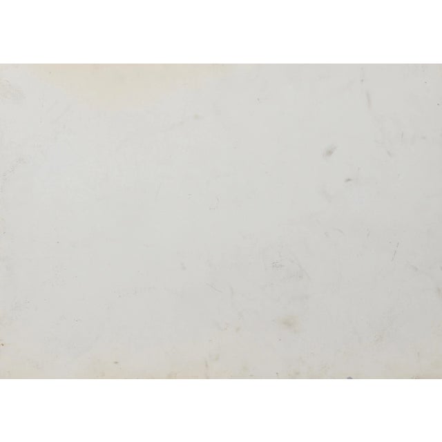 White Flowers Carl Bergman Swedish (1903–19??) Date: circa 1970 Watercolor on Arches Size: 23 x 31 in. (58.42 x 78.74 cm)