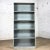 Incredible Mid to Late 20th Century Industrial Rustic distressed metal shelving, bookcase, or display unit. Beautiful...