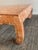 Postmodern 1980s Vintage in the Manner of Maitland Smith Tessellated Stone Coffee Table With Ming Curved Legs For Sale - Image 3 of 10