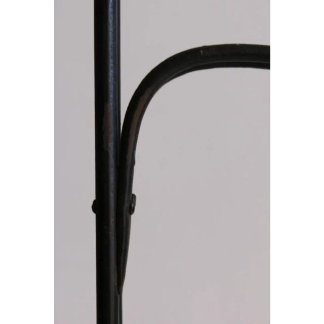 Large Wrought Iron Floor Candelabra, 1950s For Sale - Image 16 of 18