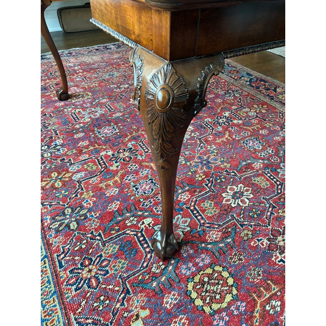 1980s 1980s Henredon Chippendale Game Table For Sale - Image 5 of 15