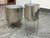Design Plus Gallery presents a Set of Two Charm Planters from West Elm. This matching set includes two round metal...