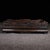 Brown Vintage Rosewood Carved Rectangular Tray / Scholar's Display Stand For Sale - Image 8 of 10
