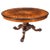 Antique Victorian Burr Walnut and Floral Marquetry Loo Table, 1800s For Sale - Image 16 of 16