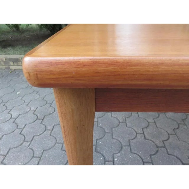 1960s Danish Extendable Table in Teak by Henning Kjaernulf for Vejle Mobelfabrik, 1960 For Sale - Image 5 of 8