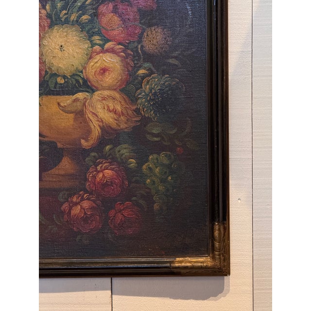 1920s 1920s Dutch Still Life, Oil on Board For Sale - Image 5 of 7