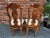 Vintage Italian Marquetry Side Chairs. Beautiful mixed woods create the designs on these side chairs. See photos for...