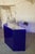 Plastic Blue International Acrylic Glass Reception Display Stands, 1980, Set of 2 For Sale - Image 7 of 18
