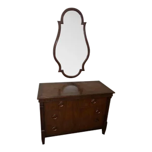 Stunning Baker Furniture Dresser With Mirror