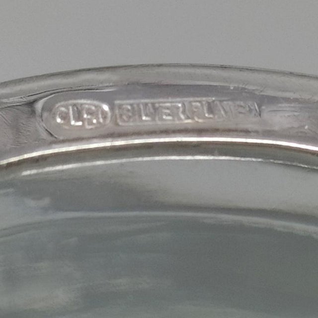 Glass Mid-Century Modern Italian Silver-Plated and Glass Recipe Cocktail Shaker by Olri, 1950s For Sale - Image 7 of 8