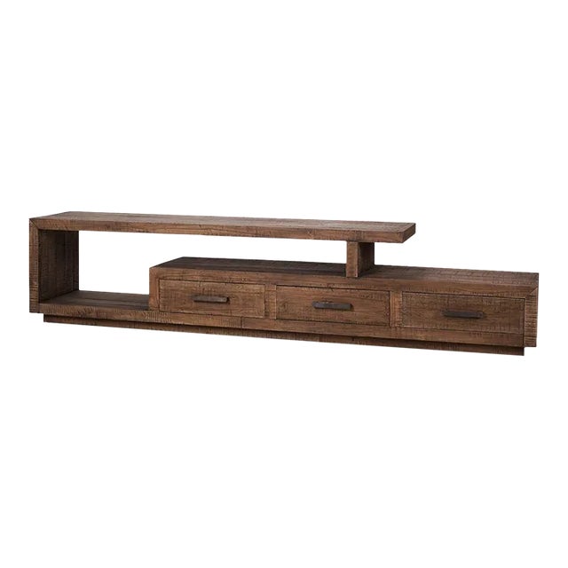 Rustic Teak Tv Stand For Sale